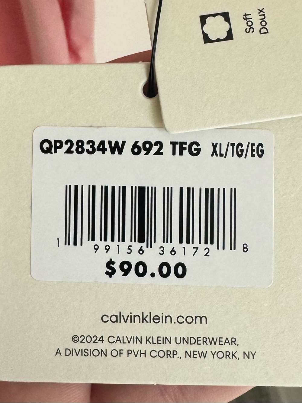 Pink Calvin Klein Pyjama set - Picture 3 of 3